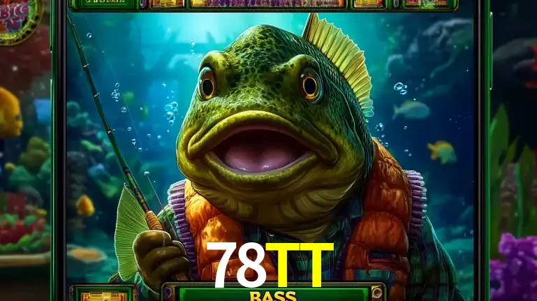 Personagem de peixe pescador do popular jogo de slot com tema de pescaria, uma das emocionantes opções de caça-níqueis para jogar e ganhar no cassino 78TT.