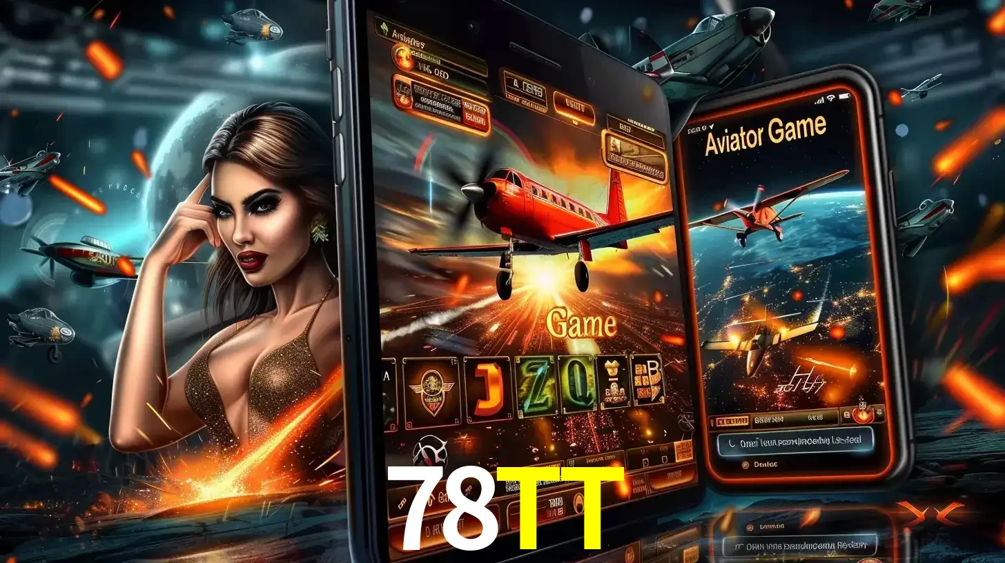 Mulher estilosa cercada por telas que exibem a jogabilidade do Aviator, capturando a intensidade e a estratégia deste popular crash game oferecido pelo 78TT.